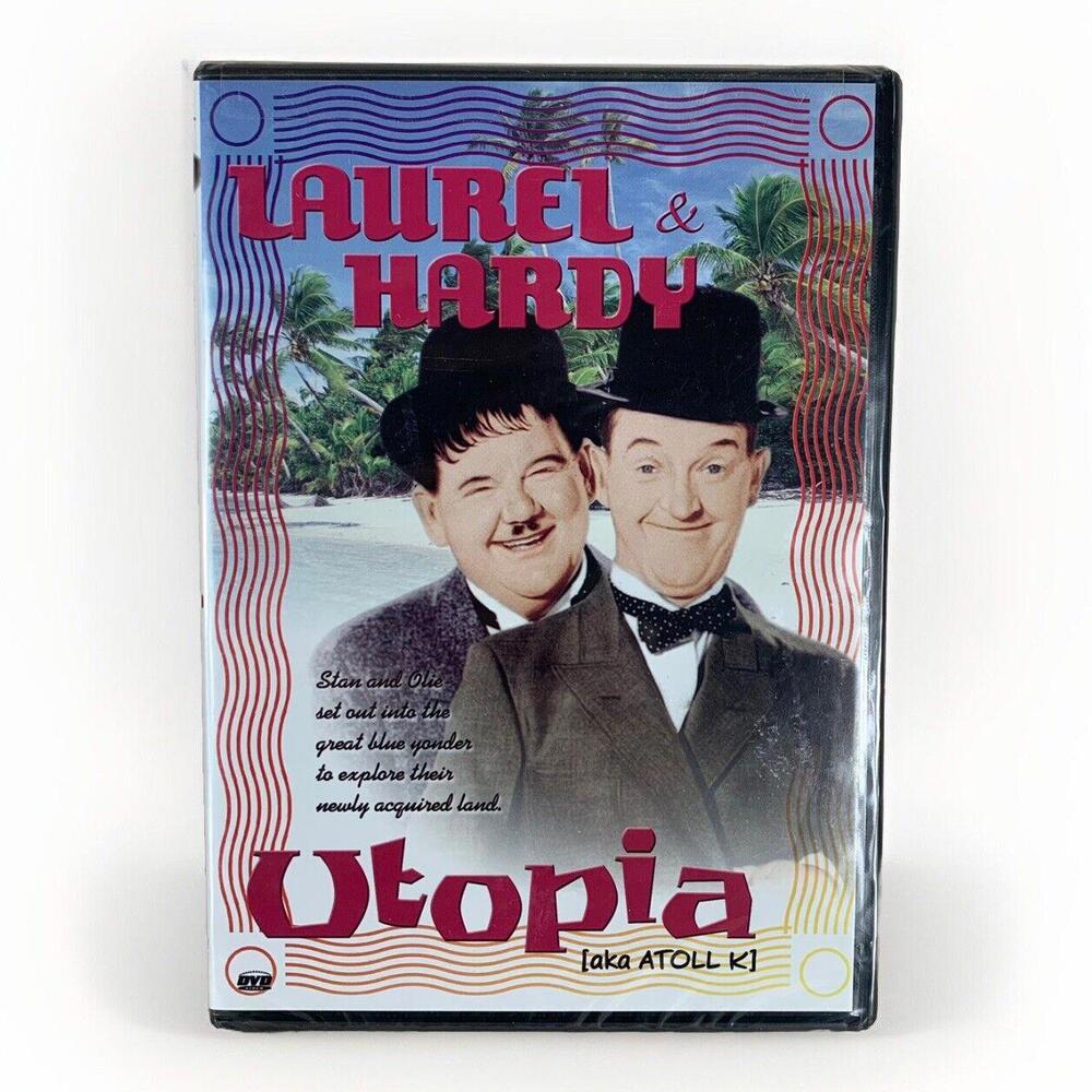 Laurel & Hardy Utopia DVD New Sealed